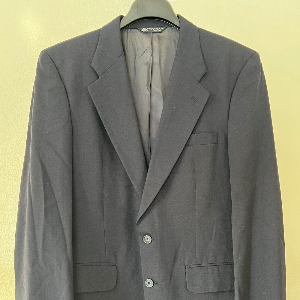 Men's Briar and Hearth Dark Navy Blazer